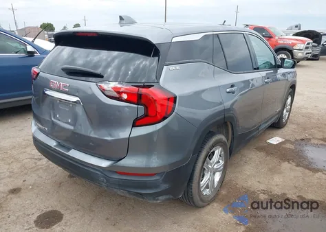 2020 GMC Terrain Fwd Sle from USA, damaged, VIN 3GKALMEV7LL337848